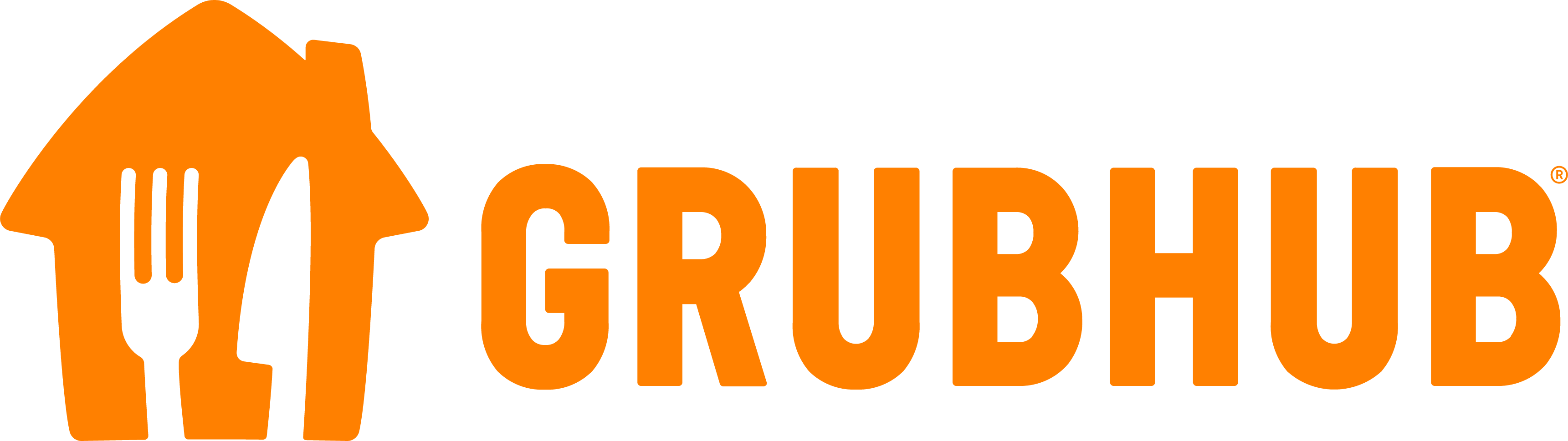 logo of grubhub food delivery service